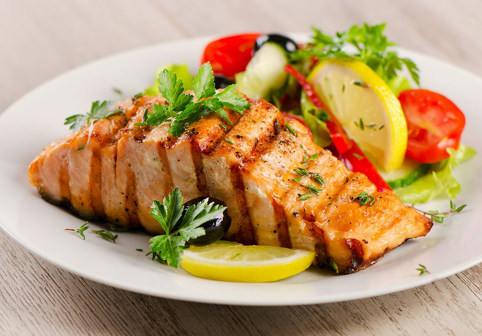 Herb Crusted Salmon - $26